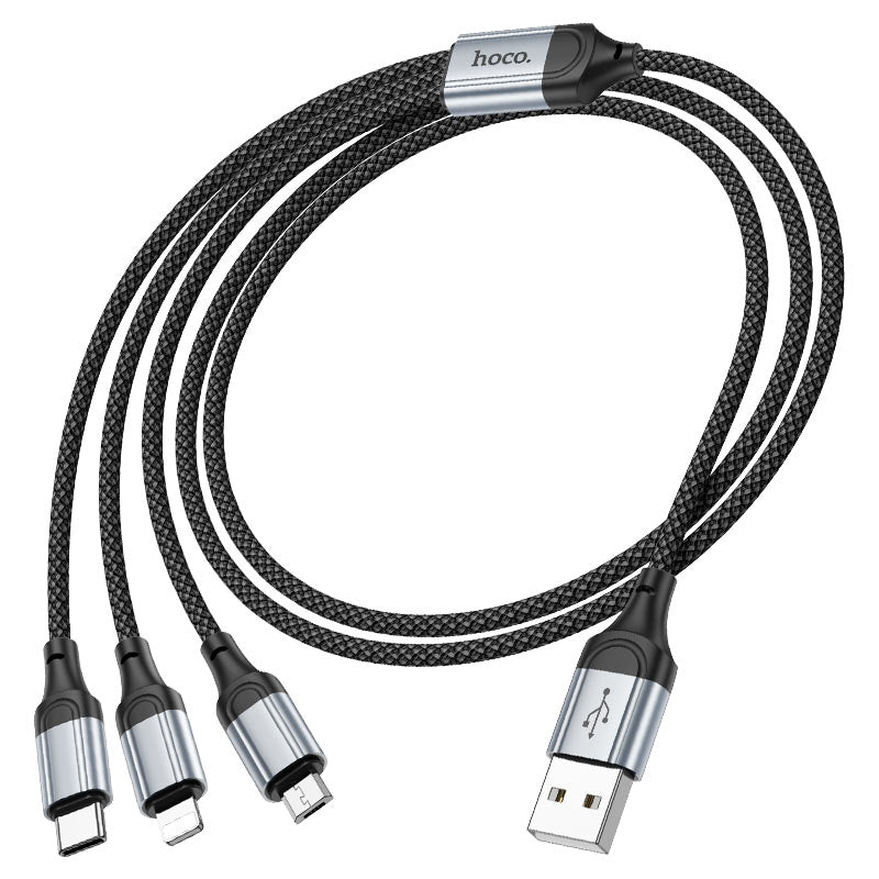 Hoco X102 3 in 1 Charging Cable (1m)