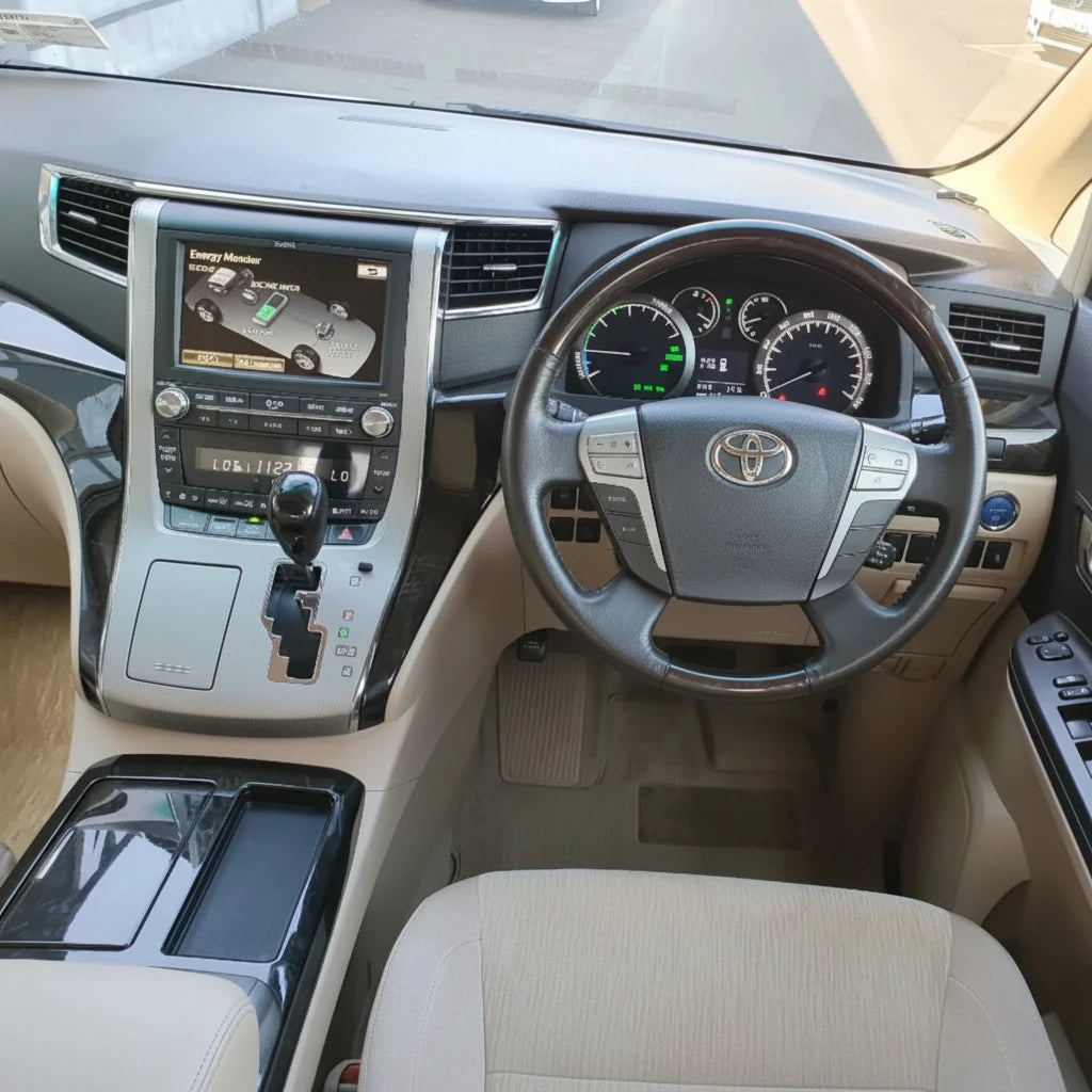 Toyota Alphard 2008 Android Radio with Center Piece & Wiring Harness
