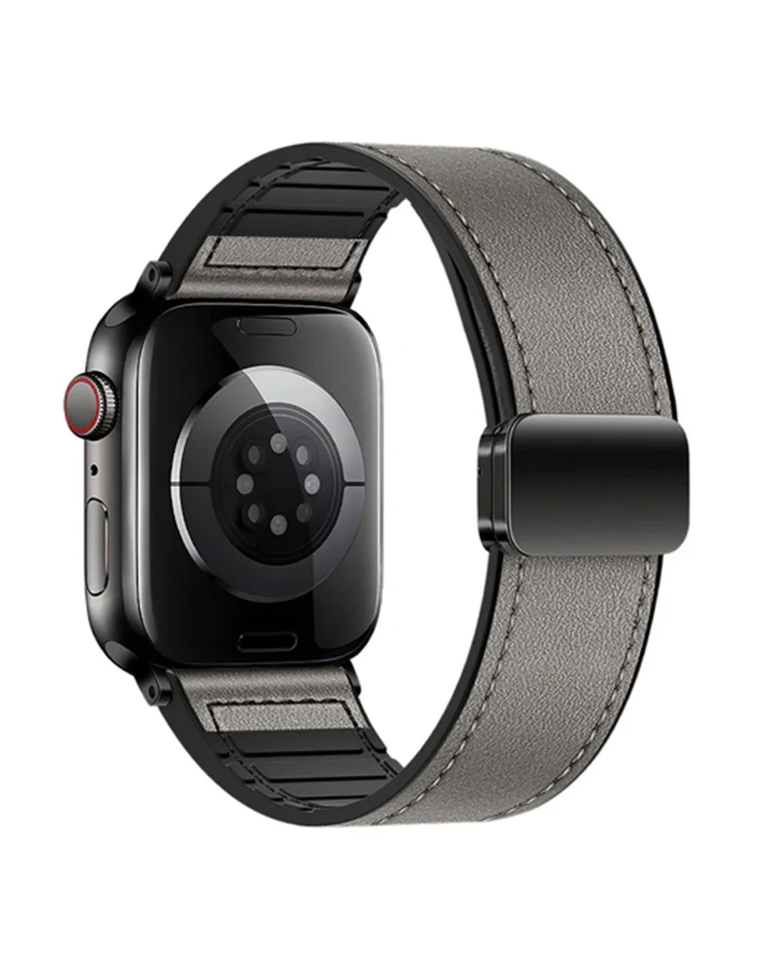 Hoco WA34 Leather iWatch Band Black (44,45,46,49mm)
