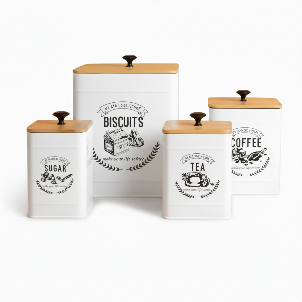 Kitchen Canister Set 4 Piece