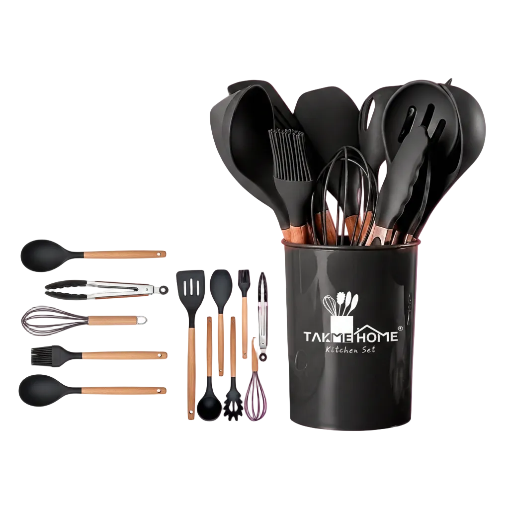 Silicone Spatula Set 12 Piece