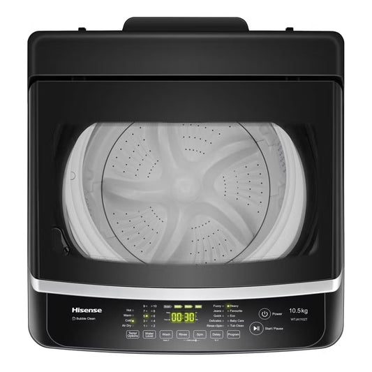 Hisense WTJA1112T | 11kg Top Loader Washing Machine
