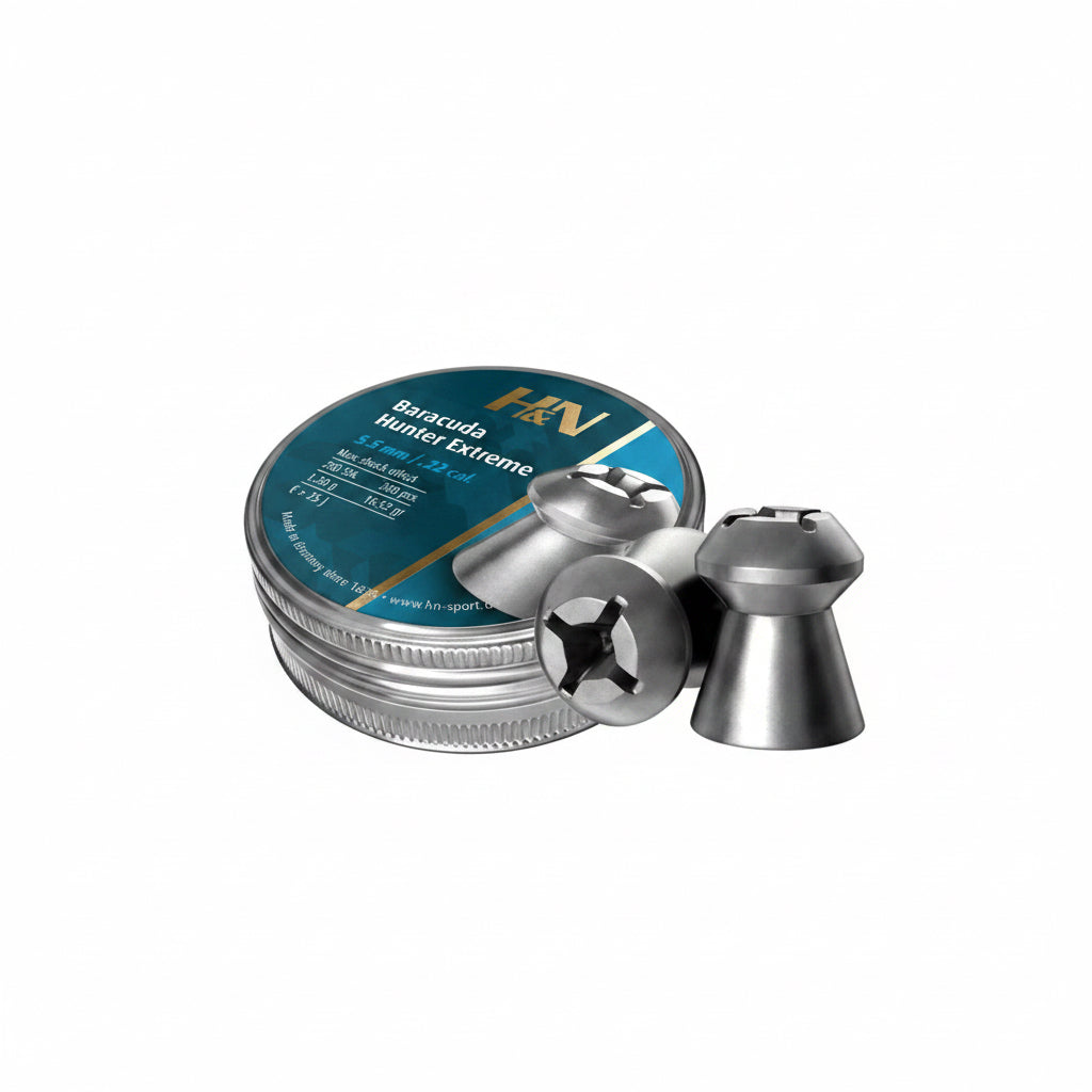 H&N Baracuda Hunter Extreme 5.50 mm Airgun Pellets (18.52 Grain / 200 Count)