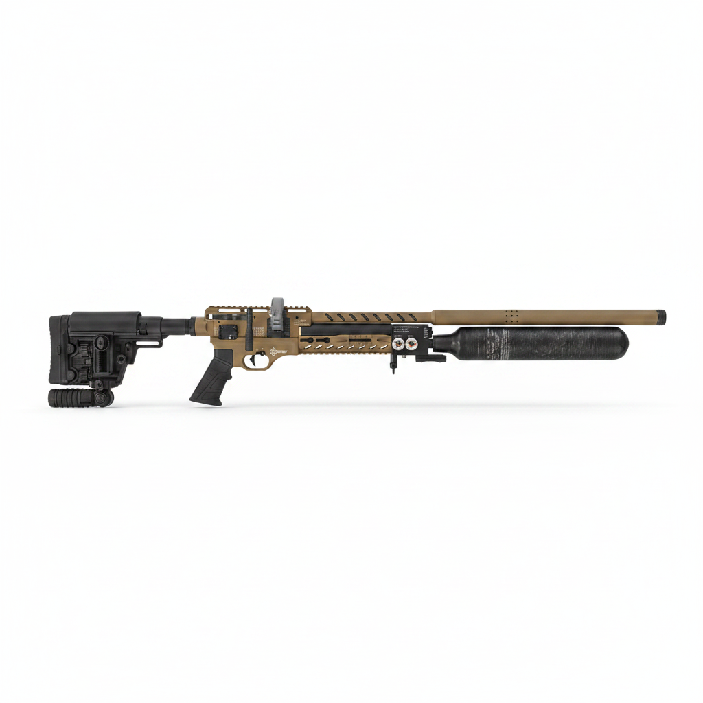 Hatsan Factor Sniper L Bronze PCP Air Rifle (7.62mm / .30 Cal)