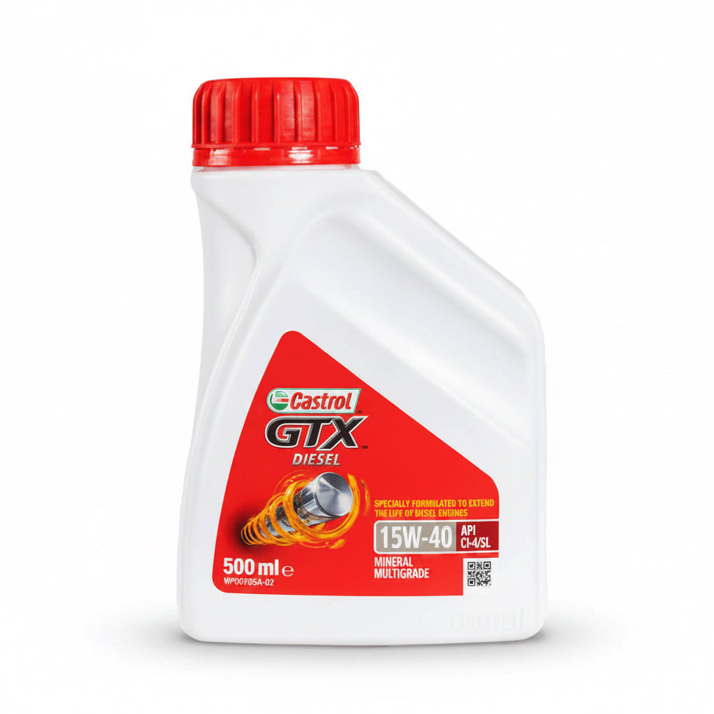 Castrol GTX 15W-40 Diesel Oil 500ml