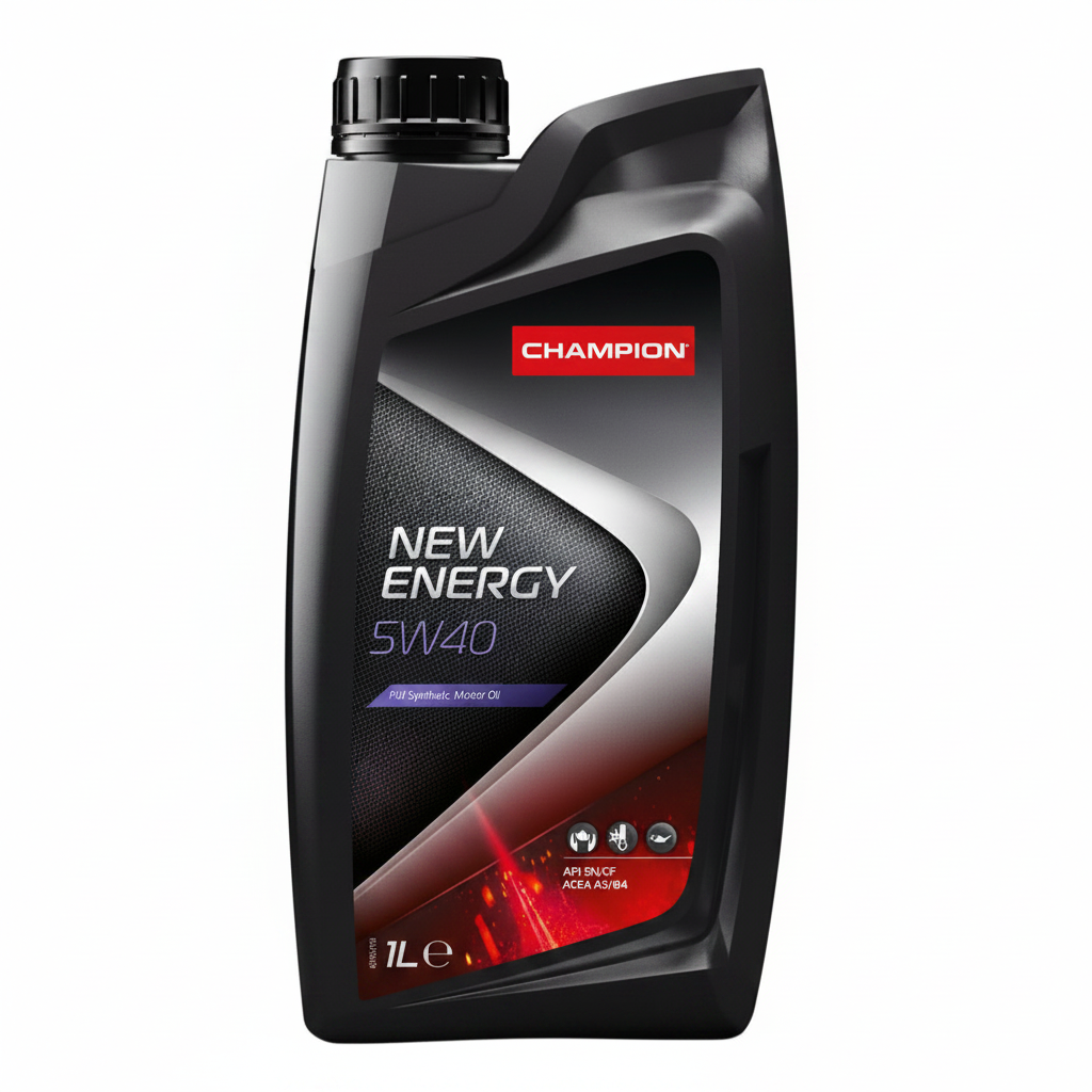 Champion New Energy 5W-40 Fully Synthetic Engine Oil 1L