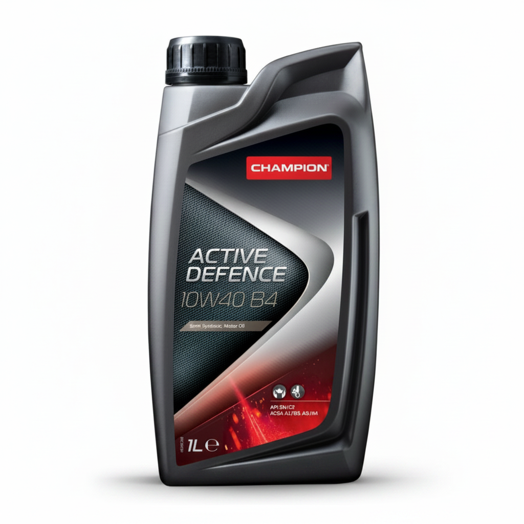 Champion Active Defence 10W-40 B4 Semi Synthetic Engine Oil 1L