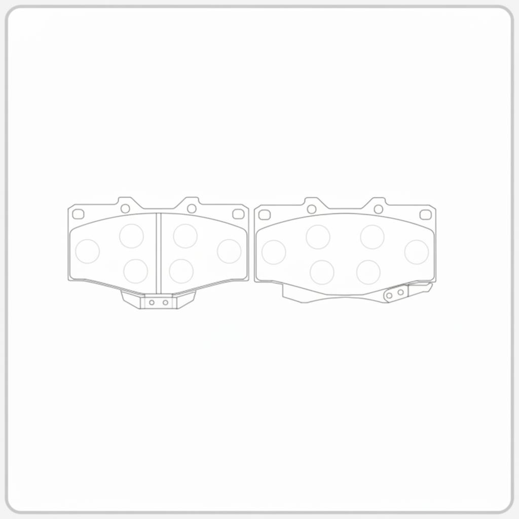 1998 Toyota Prado/Surf Front Brake Pads