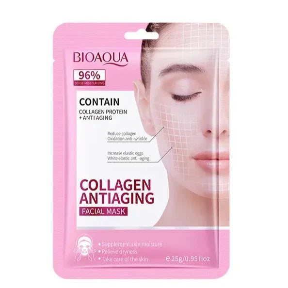 BIOAQUA COLLAGEN ANTI AGING FACE SHEET MASK