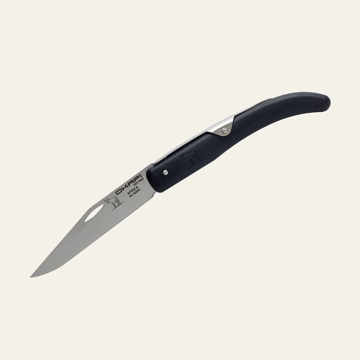 Okapi Modern Folding Knife (Black GFN Handle) FG02577