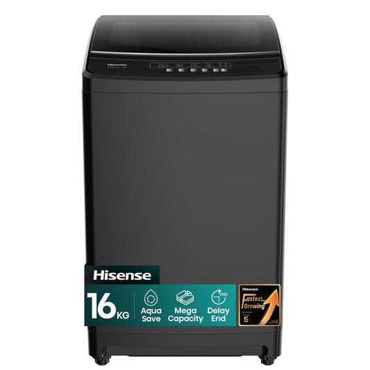 Hisense 16Kg Multifunctional Top Loader Washing Machine with LED Display WT3W1622UB