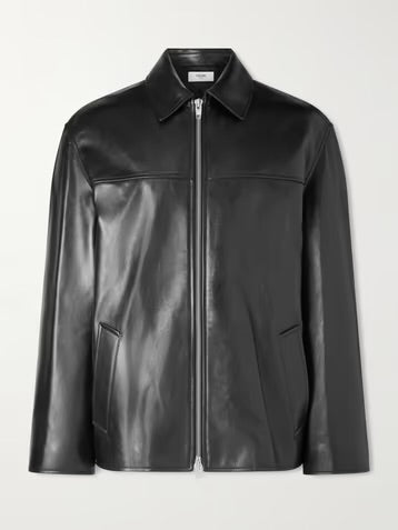 Mr Porter Black Leather Jacket