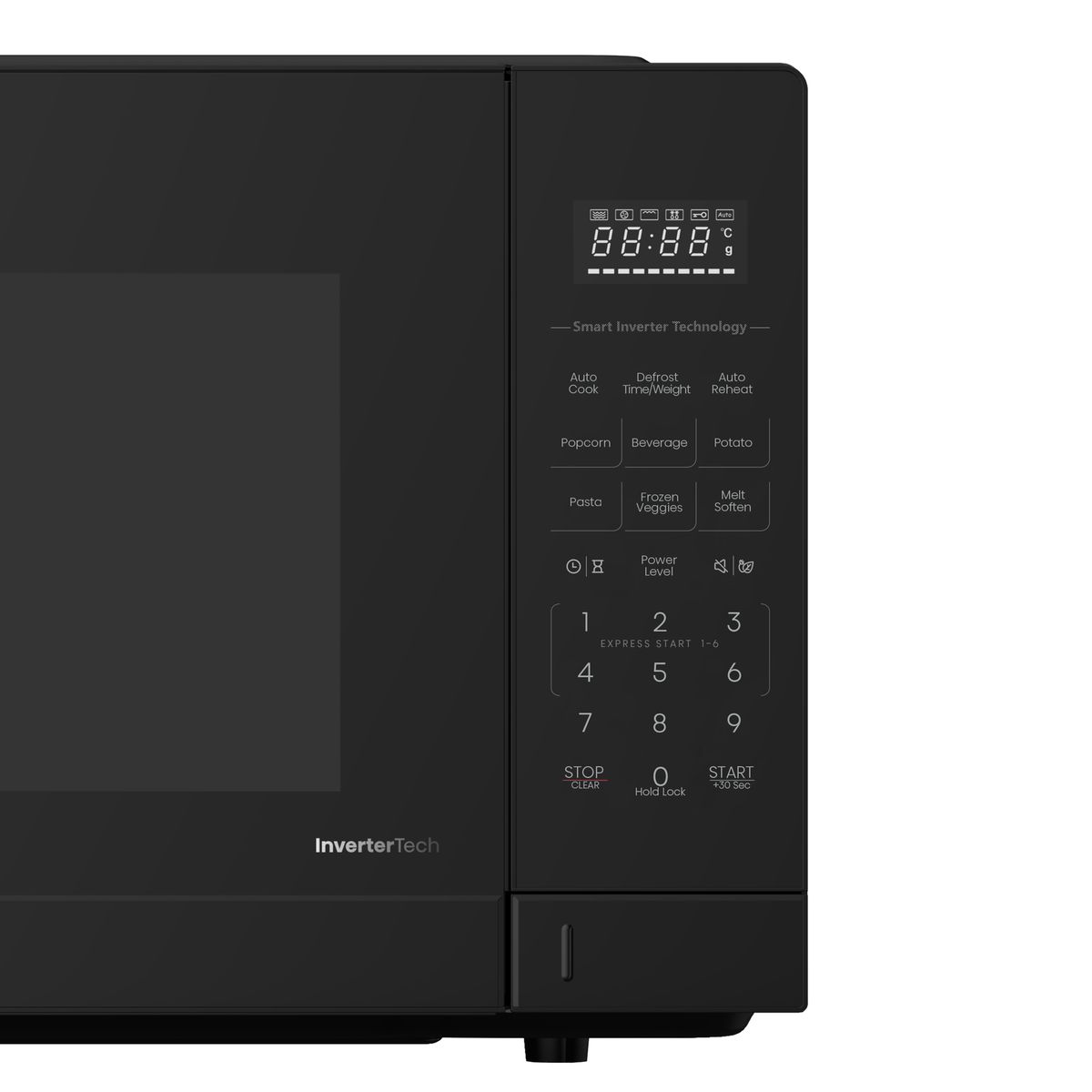 Hisense H45MOBS5XV | 45L Inverter Black Microwave
