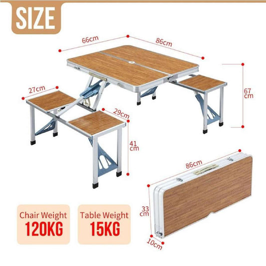 Portable Folding Picnic Table
