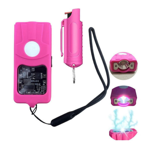Micro Stun Rechargeable Self-Defense Device with LED Flashlight-TW-2301