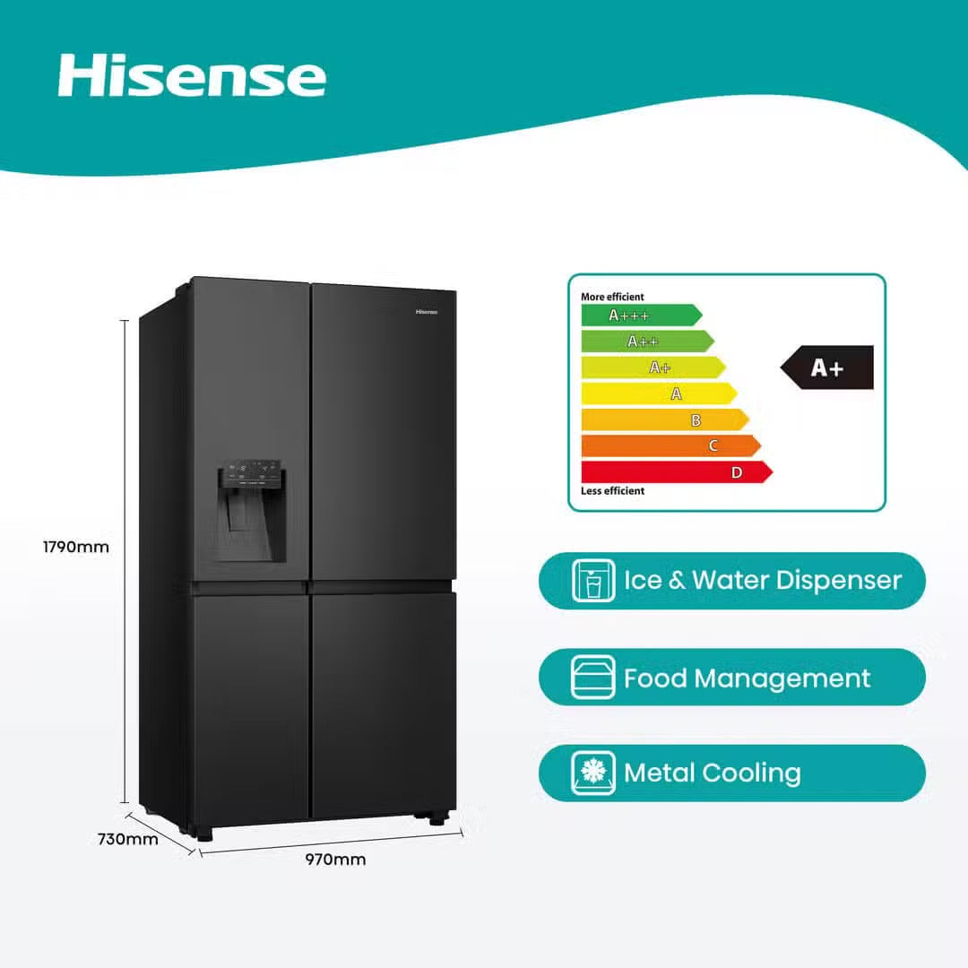 Hisense H780SB-IDL | (Side by Side) Refrigerator