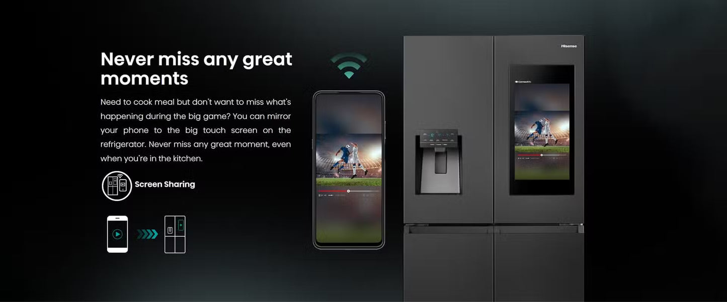 Hisense H750FSB-IDS | (Multi-Door) Refrigerator