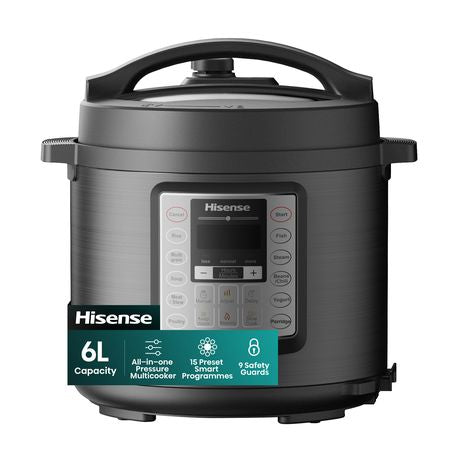Hisense HMC6MBK | 7 in 1 Pressure Cooker
