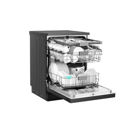 Hisense H15DWBF | 15 Plate Black Smart  Dishwasher