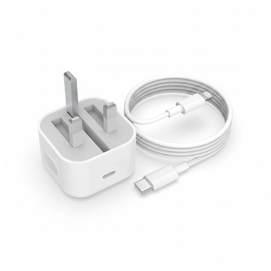 iPhone Power Adapter and Charging Cable (25W)