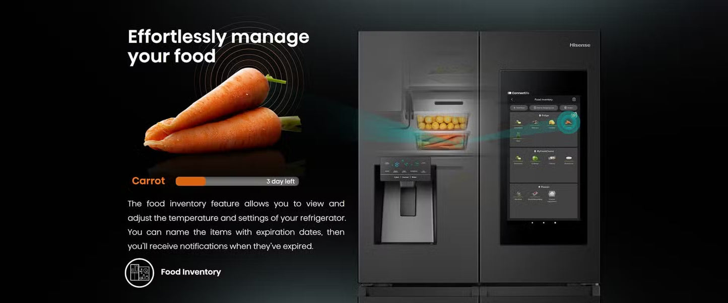 Hisense H750FSB-IDS | (Multi-Door) Refrigerator