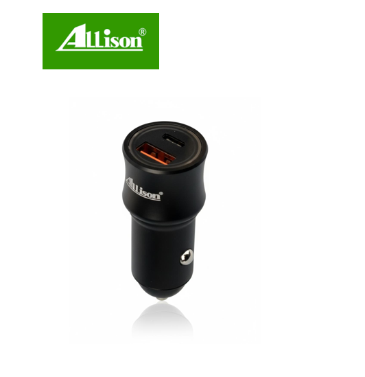 Allison ALS-A718 Dual Port Car Charger (48W)