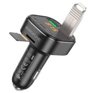 Borofone BC43 in Car Charger & FM Transmitter