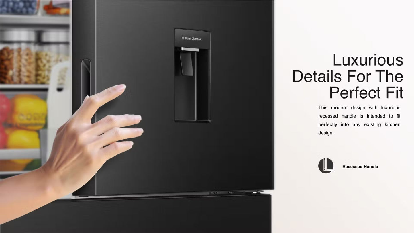 Hisense H630BSB-WD | (Bottom-Mount) Refrigerator