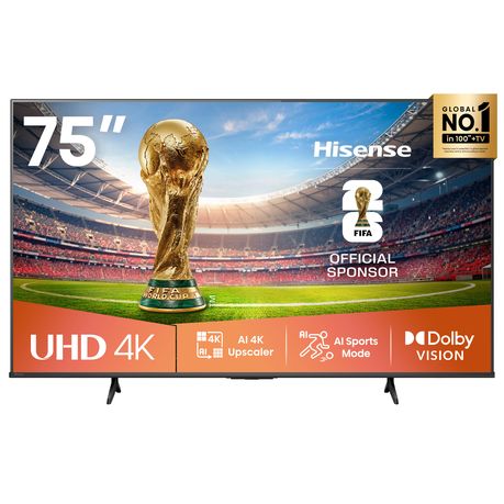 Hisense 75A6Q | 75″ UHD 4K VIDAA Smart TV