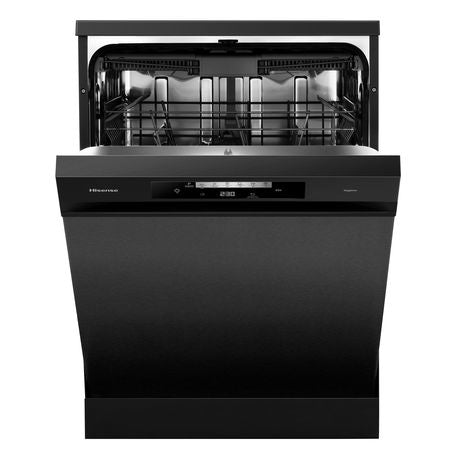 Hisense H15DWEB | 15 Plate Black Dishwasher