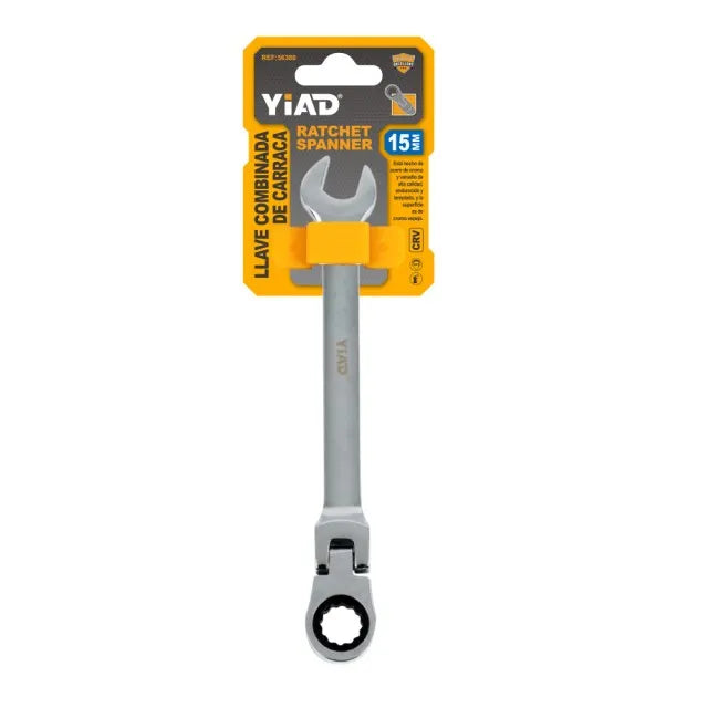 YIAD 15mm Ratchet Spanner
