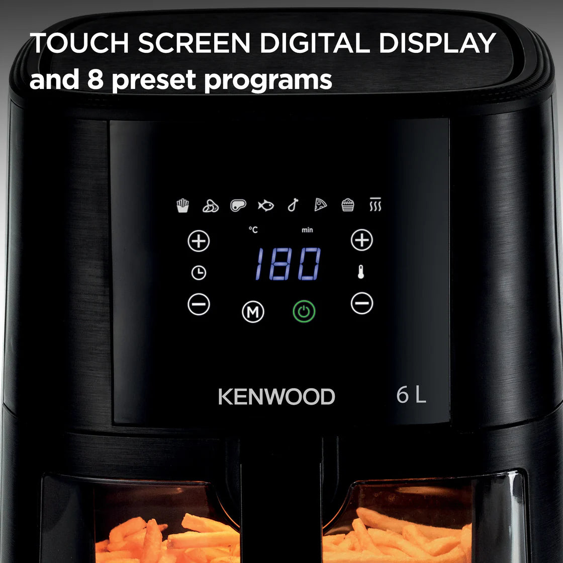 Kenwood 6L Air Fryer with Grill Function and Window