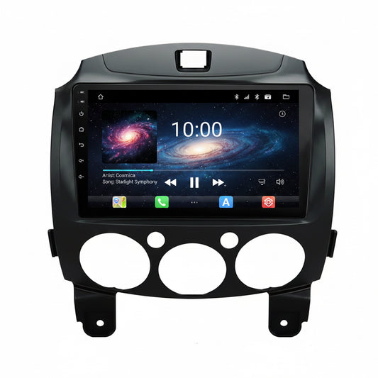 2007 - 2013 Mazda 2 Demio Android Radio With Center Piece and Wiring Harness