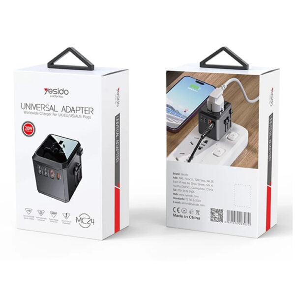 Yesido MC24 Universal Power Adapter