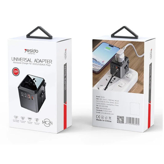 Yesido MC24 Universal Power Adapter