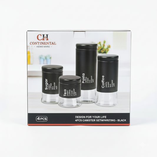 Continental Homeware Canister set (4Pcs)