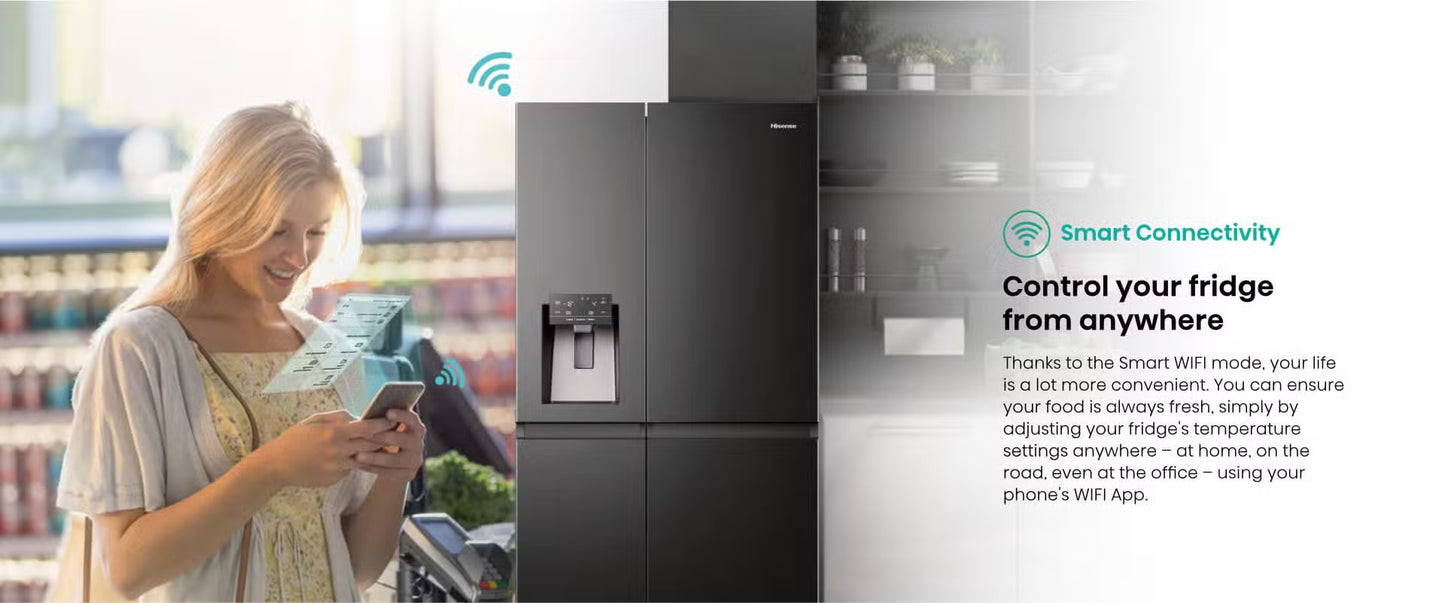 Hisense H780SB-IDL | (Side by Side) Refrigerator