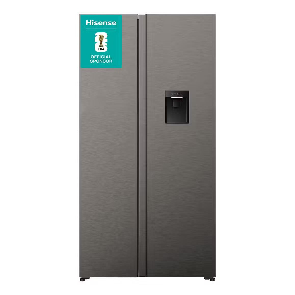Hisense H680SIT-WD | 541L Side By Side Refrigerator
