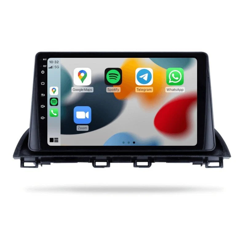 2014-2021 Mazda 2 Demio Android Radio with Center Piece and Wiring Harness