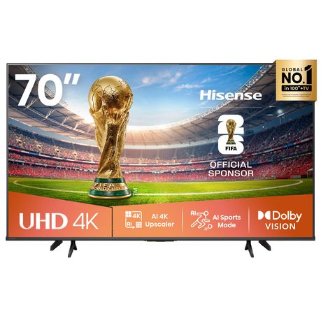 Hisense 70A6Q | 70″ UHD 4K VIDAA Smart TV