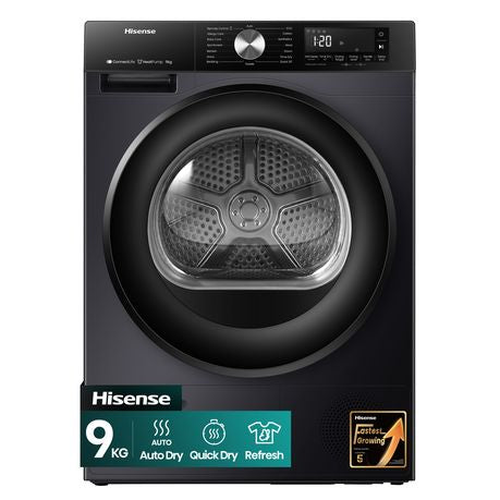 Hisense 9Kg 110L Heat Pump Tumble Dryer with ConnectLife & Smart Link