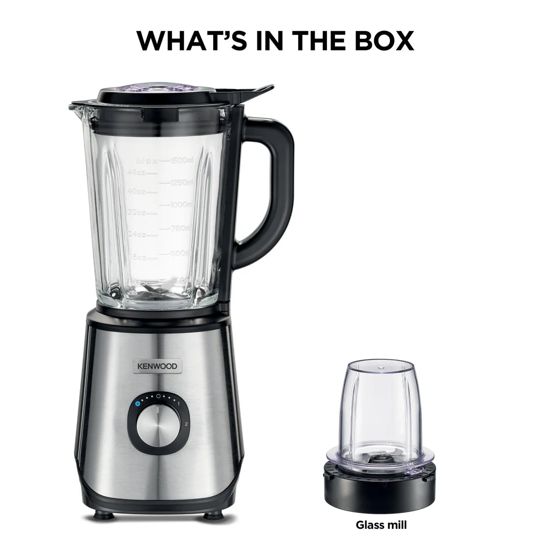 Kenwood Metal Blender With Grinding Mill 1000W