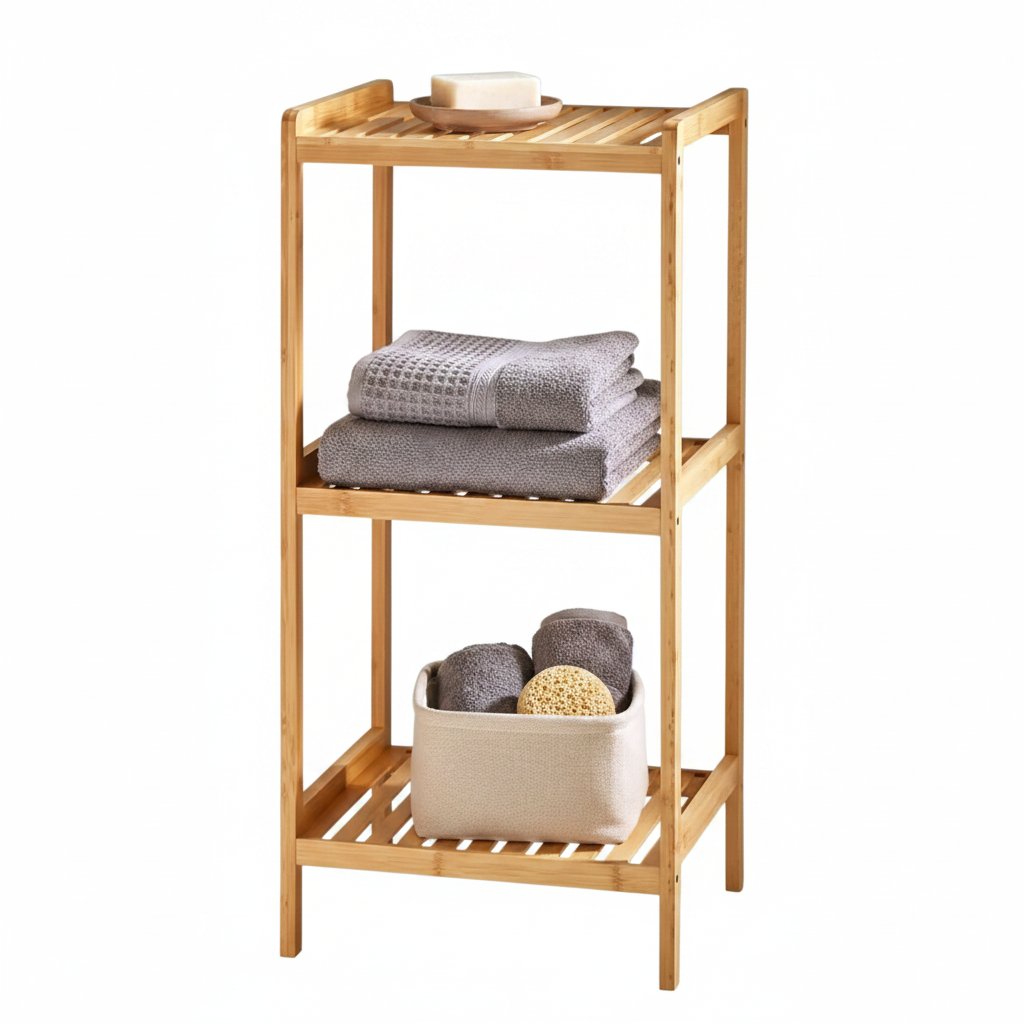 3 Tier Wooden Storage Rack