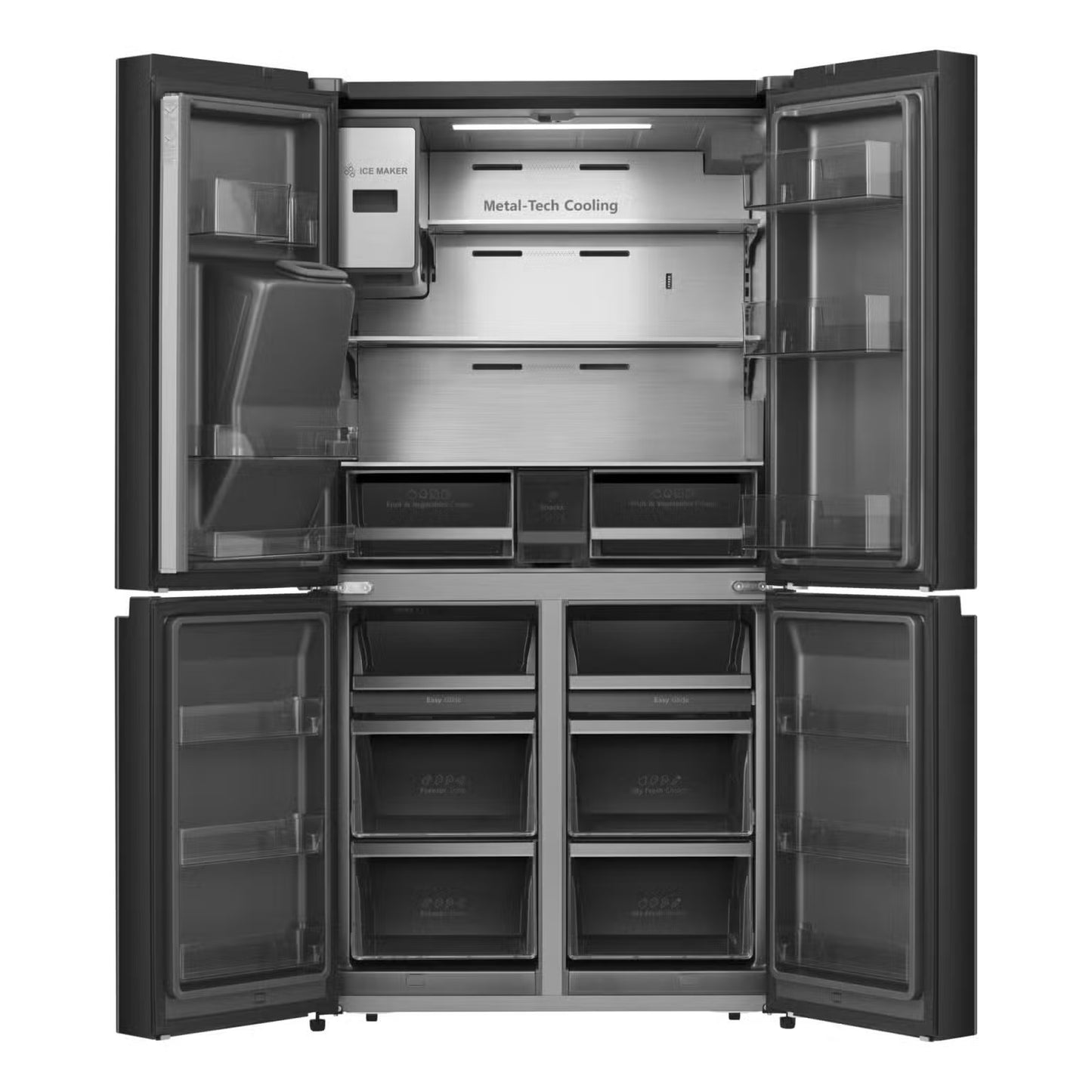 Hisense H750FSB-IDS | (Multi-Door) Refrigerator