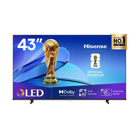 Hisense 43Q6Q | 43″ QLED 4K 60Hz VIDAA Smart TV