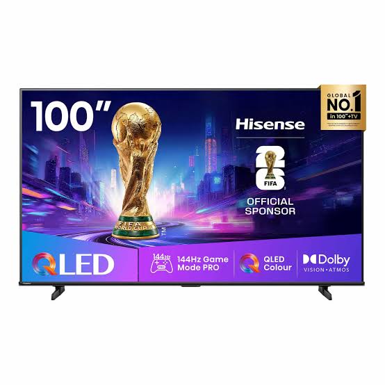 Hisense 100Q7Q | 100″ LED 144Hz VRR QLED Gaming TV