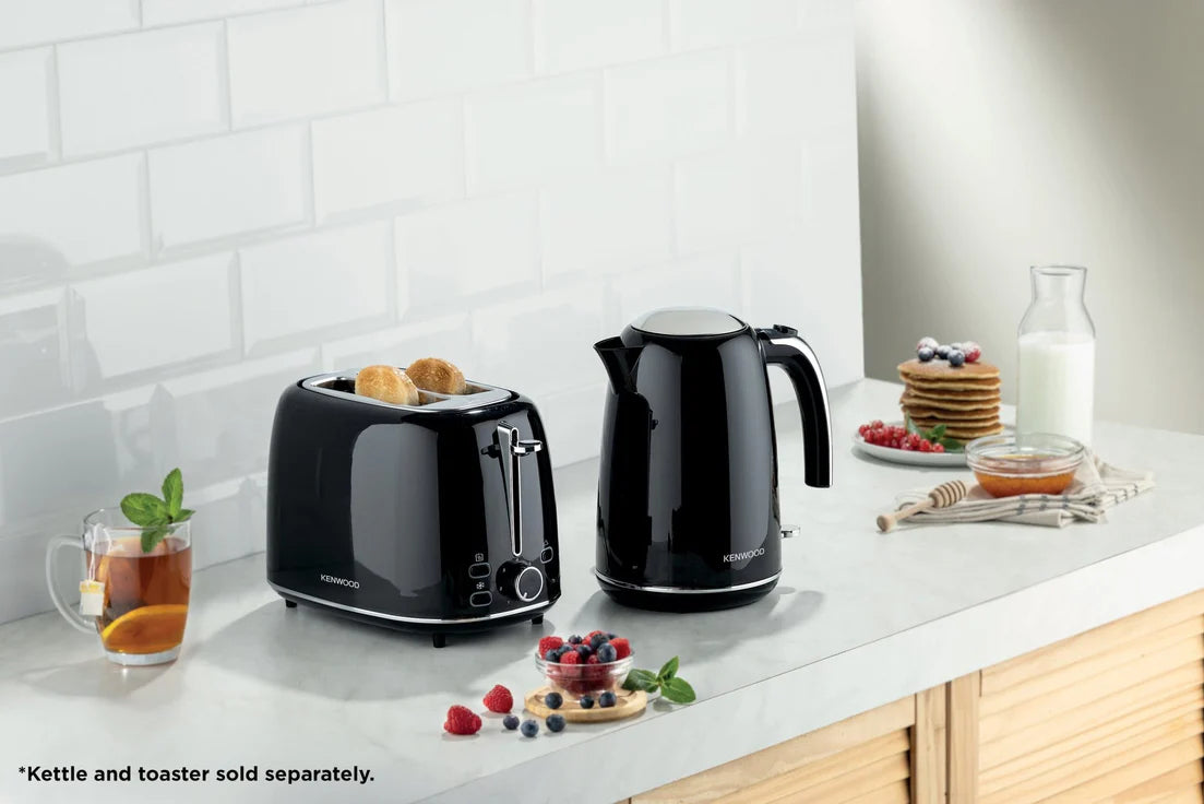 Kenwood Eterna Plastic 2 Slice Toaster Gloss Black