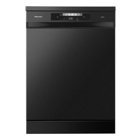 Hisense H15DWEB | 15 Plate Black Dishwasher