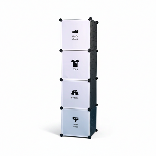 4 Cube Storage Cabinet