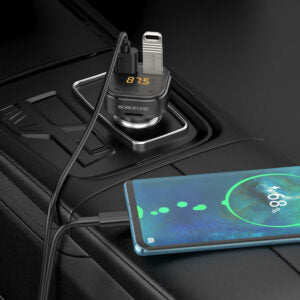 Borofone BC43 in Car Charger & FM Transmitter